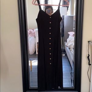 Black woven dress 🖤